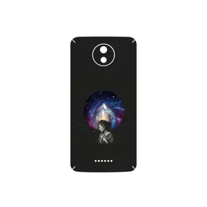 MAHOOT Collage of surreal Portrait of Women 3 Cover Sticker for Motorola Moto C Plus