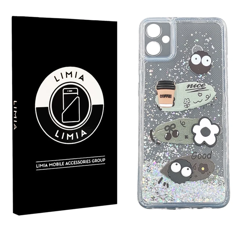 کاور لیمیا مدل آکواریومی لنزدار طرح عروسکی برجسته مناسب برای گوشی موبایل سامسونگ Galaxy A05
