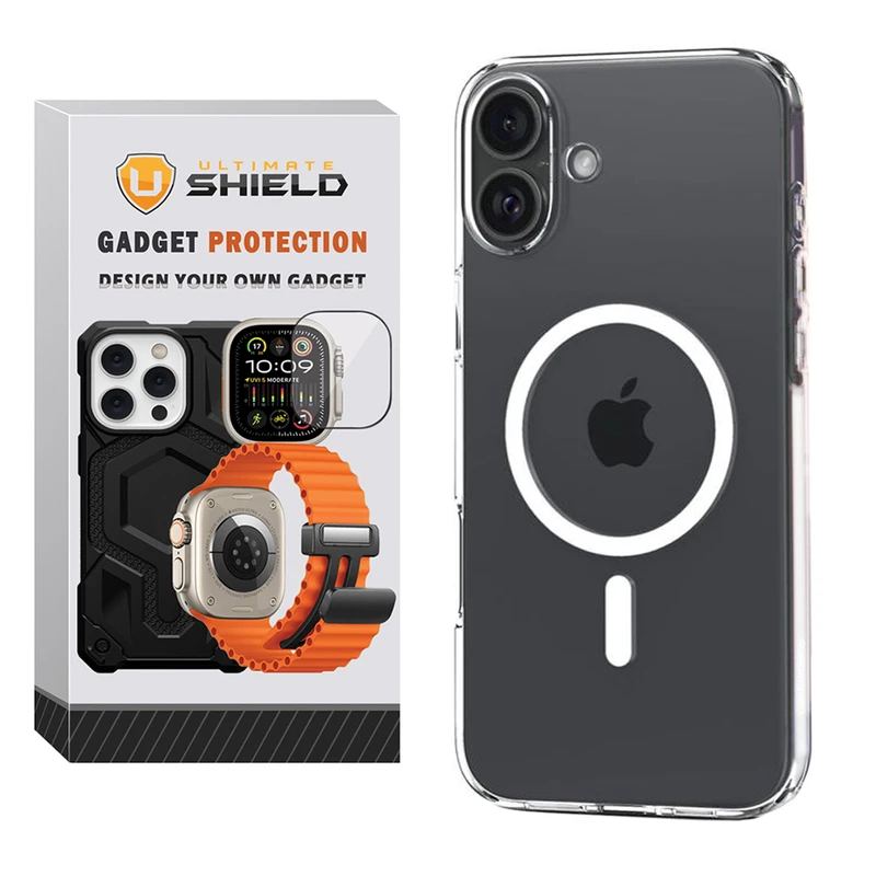 کاور آلتیمیت شیلد مدل Clear Magsafe UL مناسب برای گوشی موبایل اپل iPhone 16
