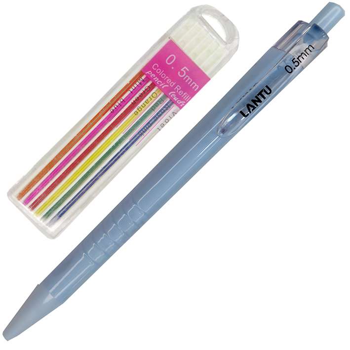 نوک مداد نوکی 0.5 میلی متری مدل رنگی کد 8541Ab به همراه مداد نوکی