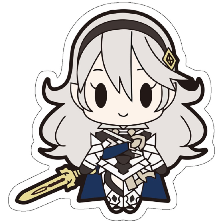 استیکر لپ تاپ مدل Fire Emblem: Fates Kamui Chibi