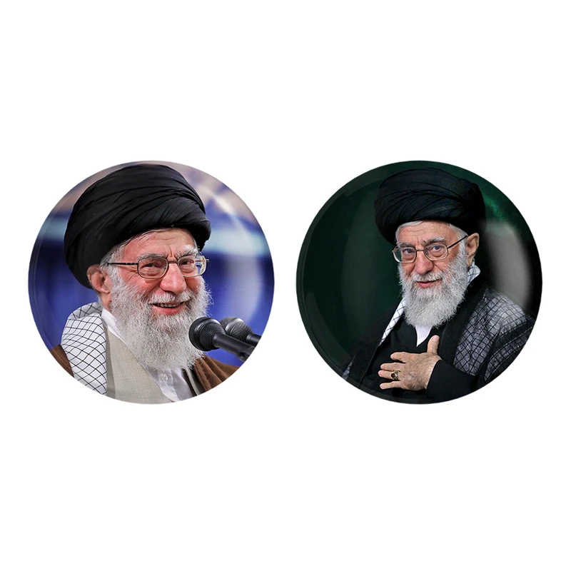 مگنت خندالو طرح رهبر کد 25682569 مجموعه 2 عددی