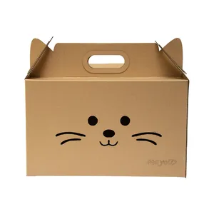 cardboard box pet carrier
