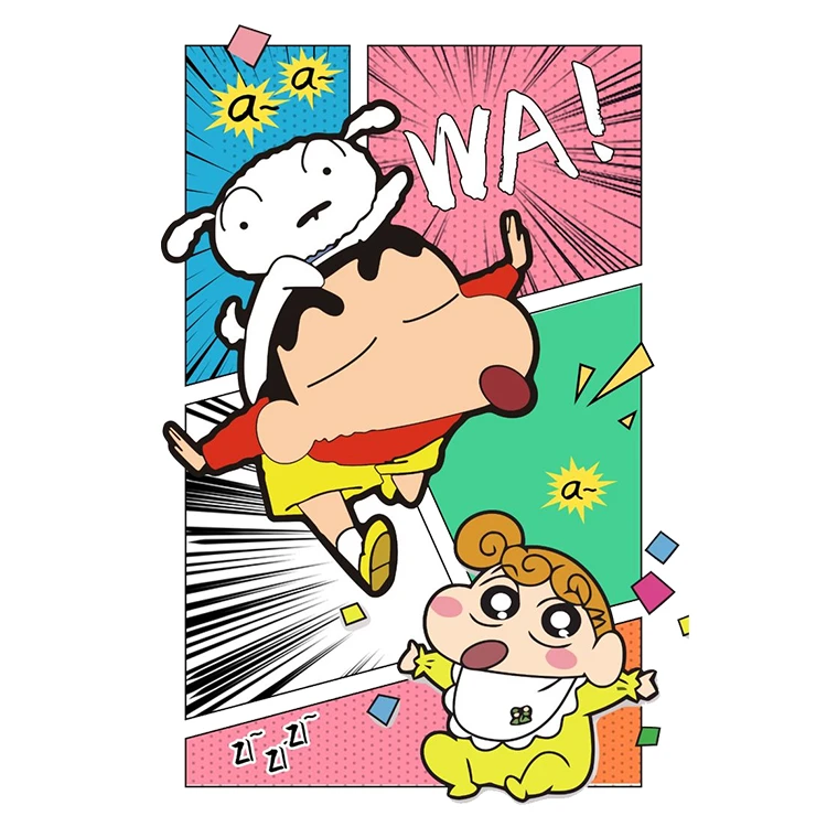 استیکر پارچه و لباس پاد آفرین مدل کارتونی کد S1895