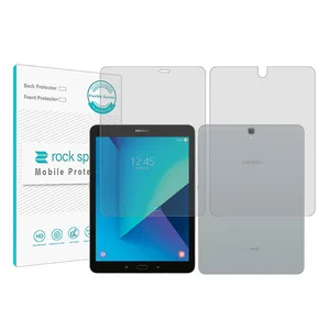 Rockspace model Hygel screen protector suitable for Samsung Galaxy Tab S3 9.7 tablet along with tablet back protector