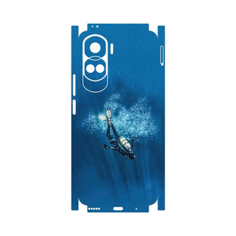 برچسب پوششی ماهوت مدل Scuba_Diving-FullSkin مناسب برای گوشی موبایل آنر 90 Lite