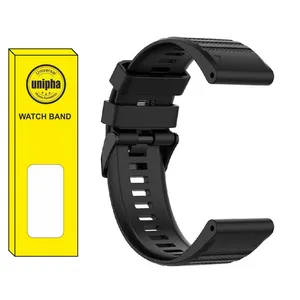 بند یونیفا مدل silicon26 مناسب برای ساعت هوشمند گارمین FENIX 5X / 6X / 7X