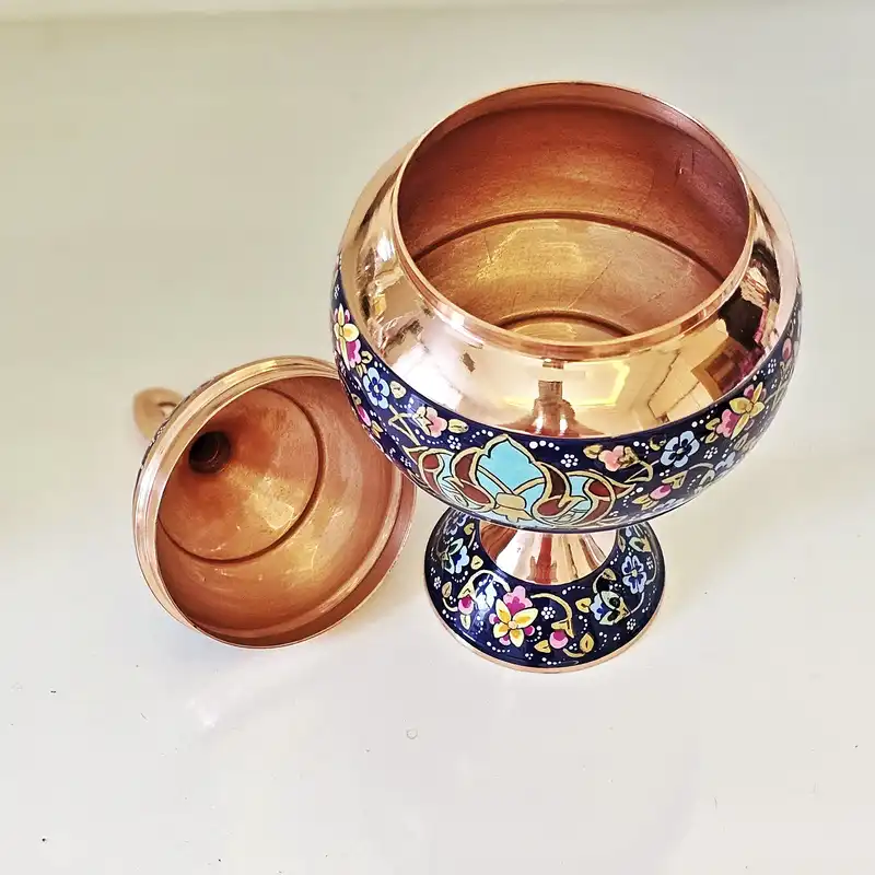 شکلات خوری مسی مدل پرداز کد gold23