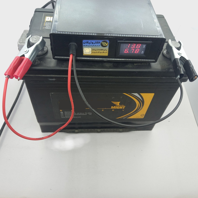 شارژر باتری خودرو الکترونیکان 12 ولت 6 آمپر مدل ELC_0340