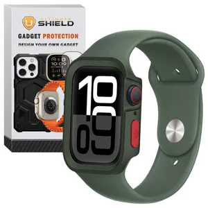 Ultimate Shield SIC Defender Band suitable for Apple Watch Series 10/11 42mm with cover