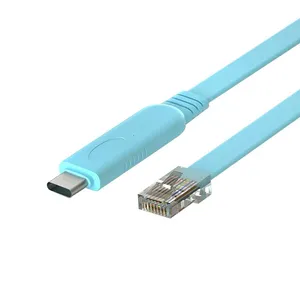 کابل تبدیل کنسول شبکه USB-C به RJ-45 مدل cisco console طول 1.5 متر