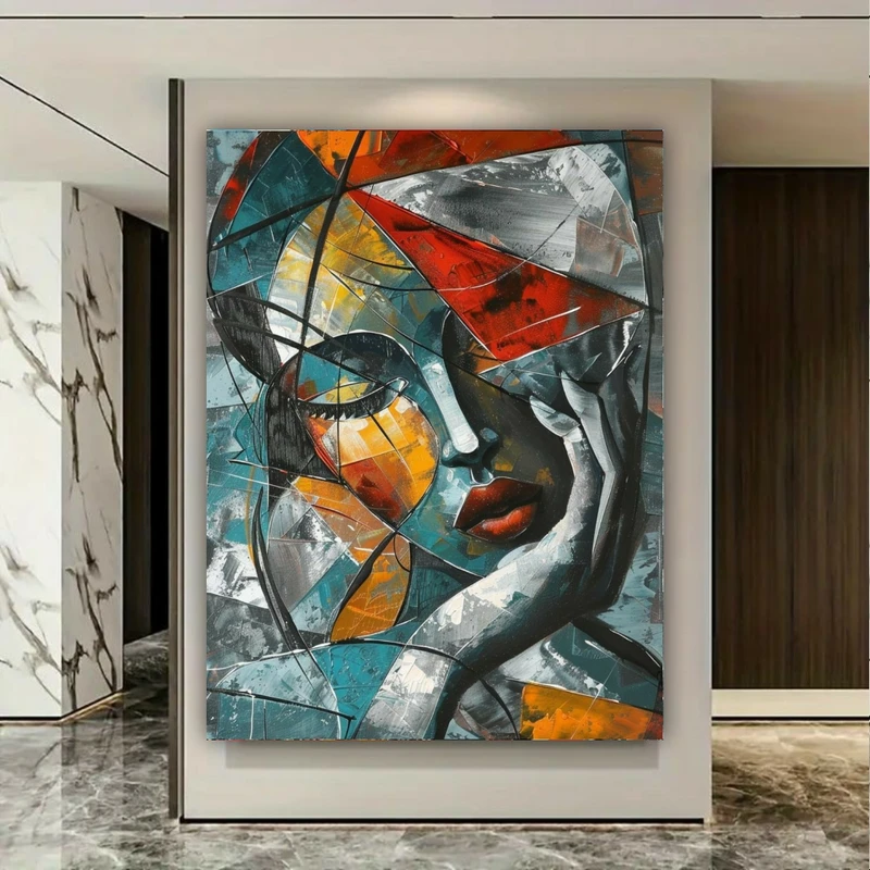  پوستر طرح چهره مدل سرامیکی کد BK23920