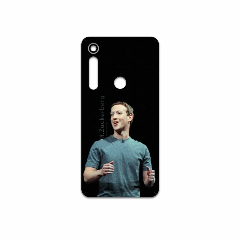 برچسب پوششی ماهوت مدل Mark Zuckerberg مناسب برای گوشی موبایل موتورولا One Macro