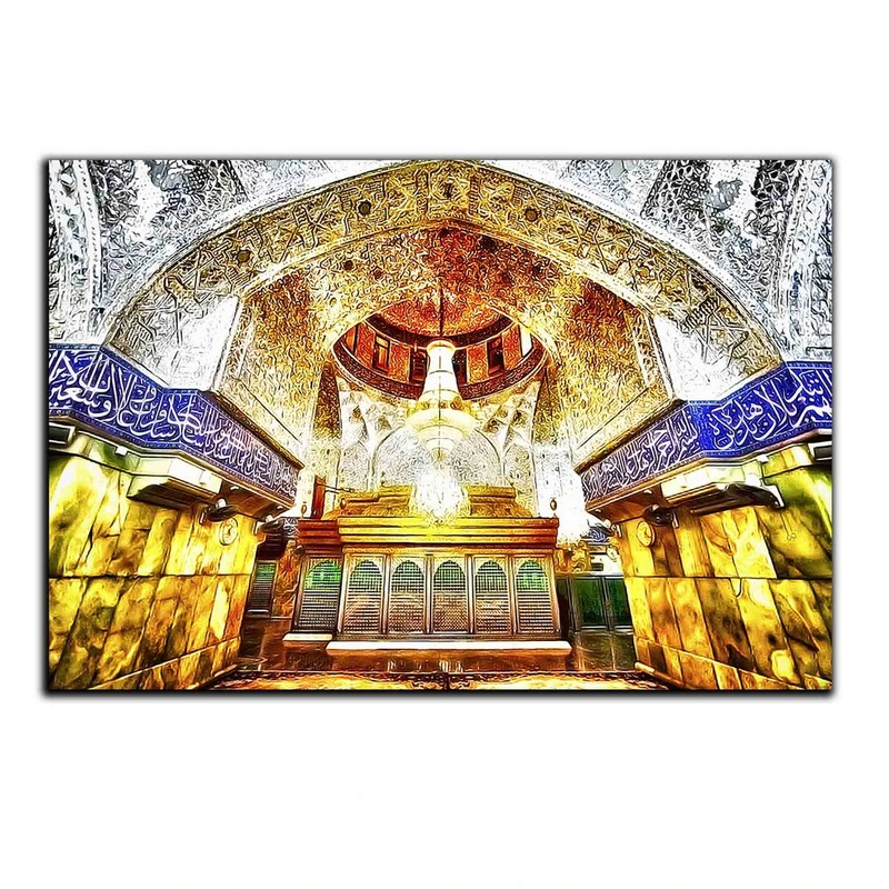 تابلو شاسی بکلیت طرح حرم و ضریح مدل SH-8324