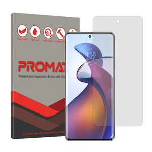 Promate Resistant model transparent screen protector suitable for Motorola Edge 30 Fusion mobile phone