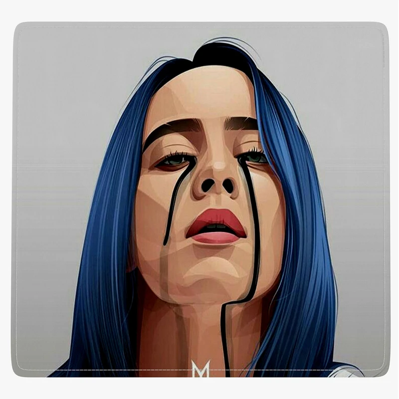 ماوس پد آی تمر مدل بیلی ایلیش کد 384