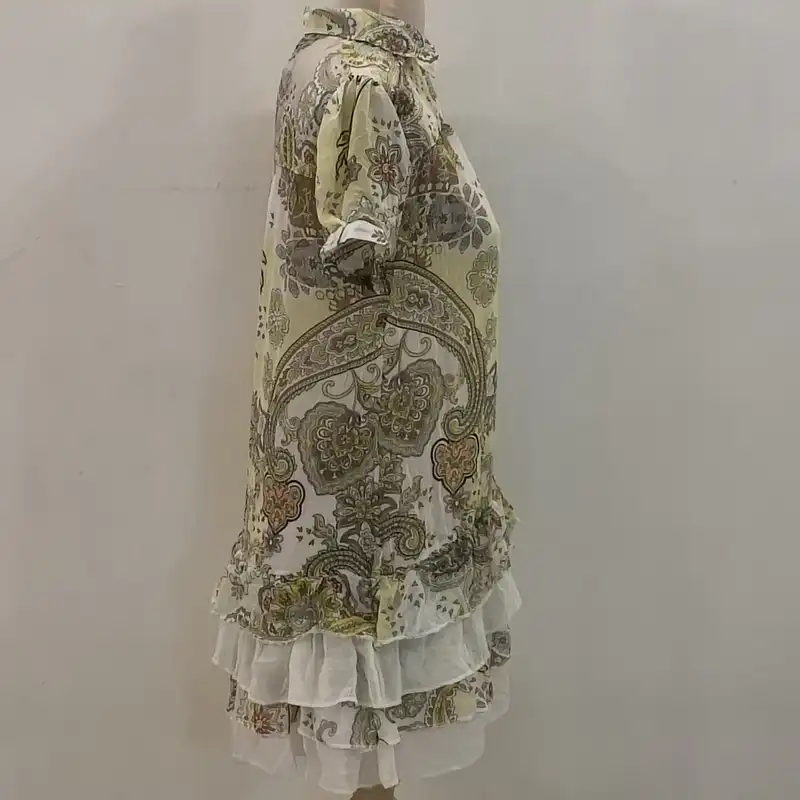 پیراهن زنانه مدل چین دار مجلسی