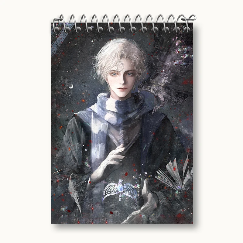 دفتر یادداشت 50 برگ خندالو طرح مالفوی هری پاتر (Harry Potter) کد N2443