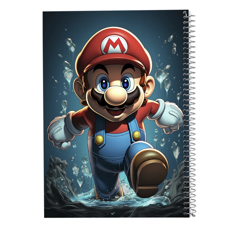 دفتر لیست خرید 50 برگ مدوپد مدل سوپرماریو super mario کد DF2886