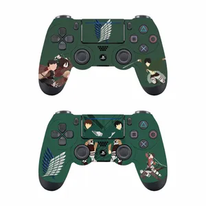 برچسب دسته پلی استیشن 4 اس ای گییرز مدل Attack on Titans مجموعه دو عددی