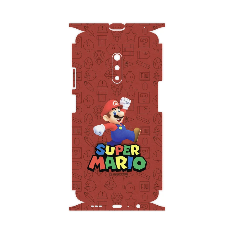 برچسب پوششی ماهوت مدل Super-Mario-Game-FullSkin مناسب برای گوشی موبایل اپو Realme X