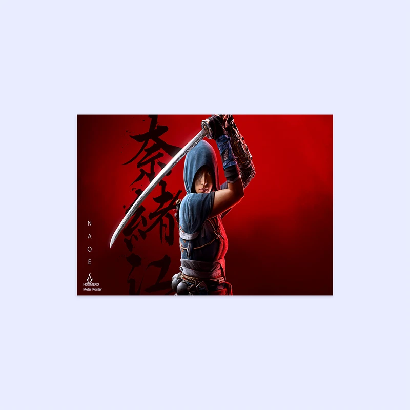 پوستر هومرو مدل فلزی طرح بازی اساسین کرید کد PS222