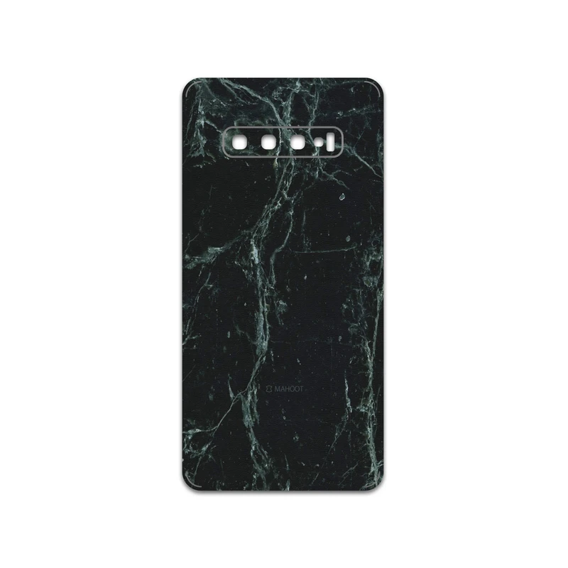 برچسب پوششی ماهوت مدل Graphite-Green-Marble مناسب برای گوشی موبایل سامسونگ Galaxy S10 Plus