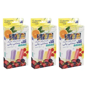 کیسه یکبارمصرف بستنی یخی کد 492 مجموعه 3 عددی