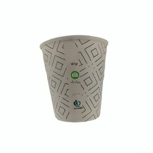 لیوان یکبار مصرف رویال پک مدل خطدار بسته 50 عددی