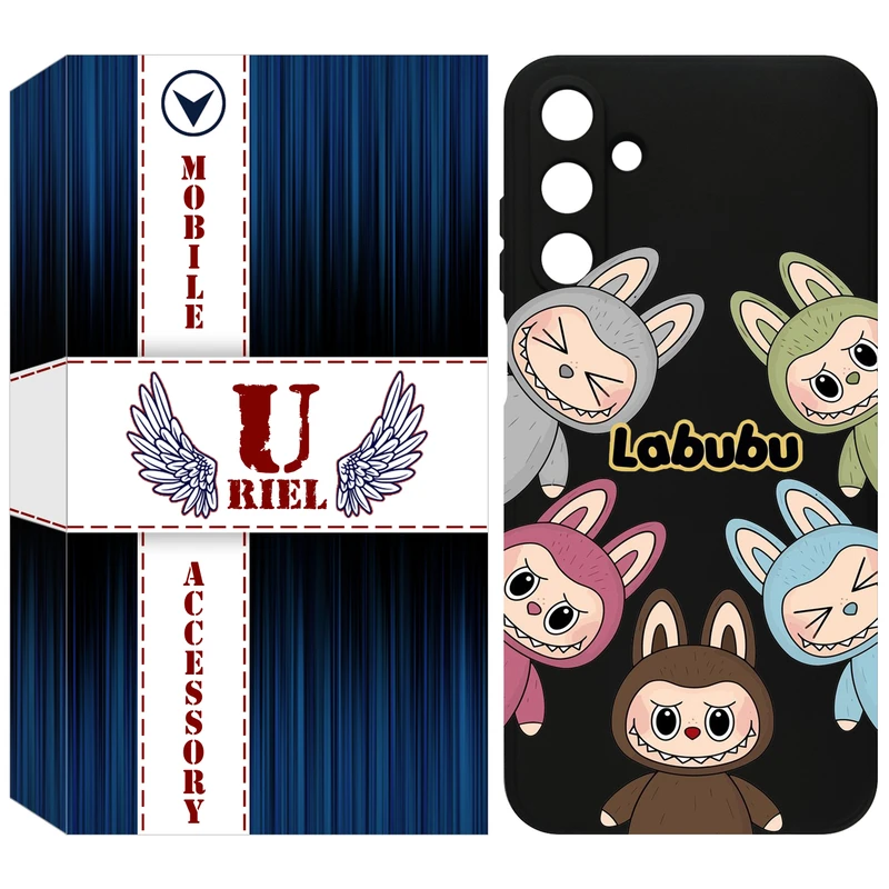 کاور یوریل مدل KSH کد 102 طرح عروسک لبوبو مناسب برای گوشی موبایل سامسونگ Galaxy A25