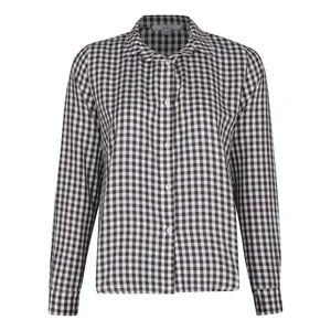 شومیز آستین بلند یقه برگردان زنانه سارک مدل 494511