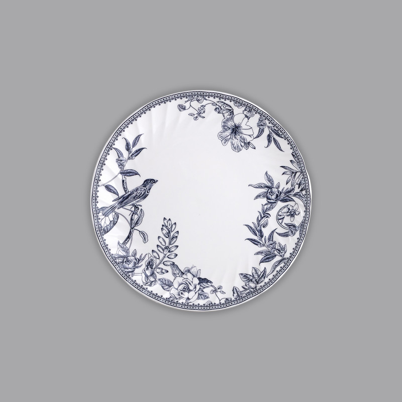 سرویس غذاخوری 28 پارچه 6 نفر گلد کیش مدل GK646384 طرح لوتوس