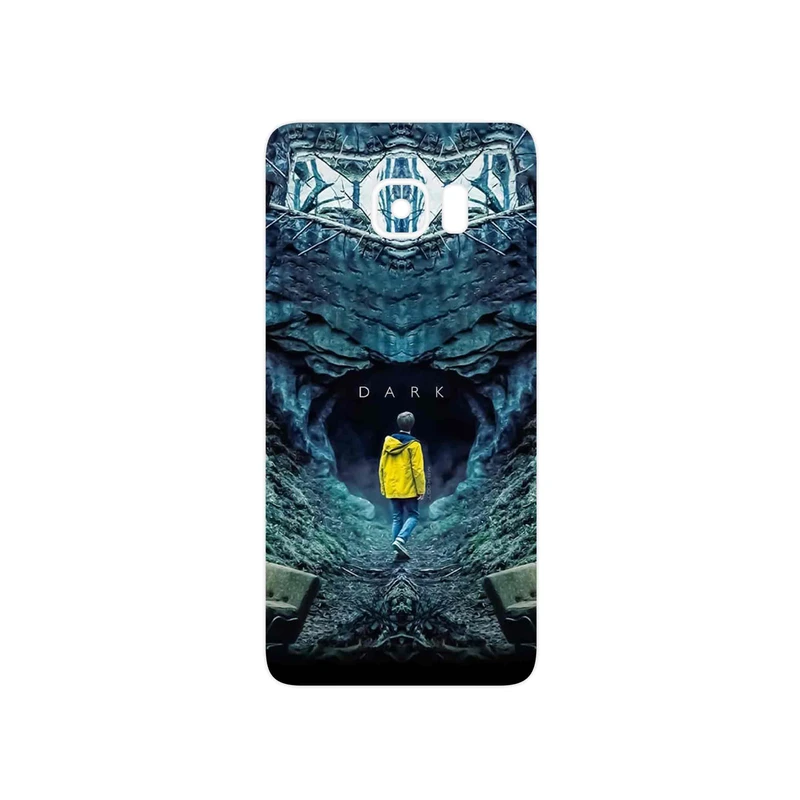 برچسب پوششی ماهوت مدل Dark مناسب برای گوشی موبایل سامسونگ Galaxy S6 Edge