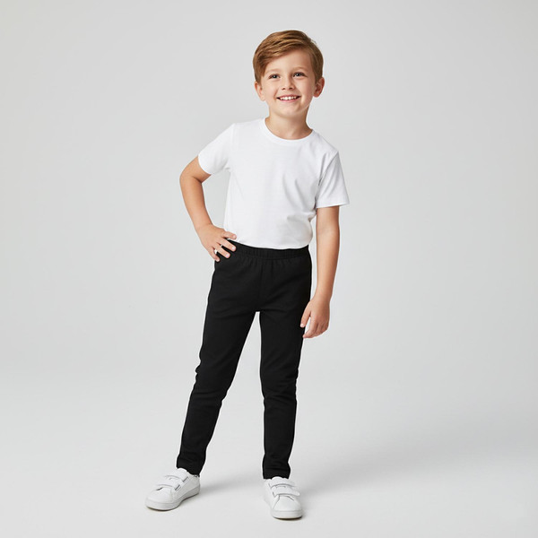 شلوار بچگانه ناربن مدل یگانه رنگ مشکی