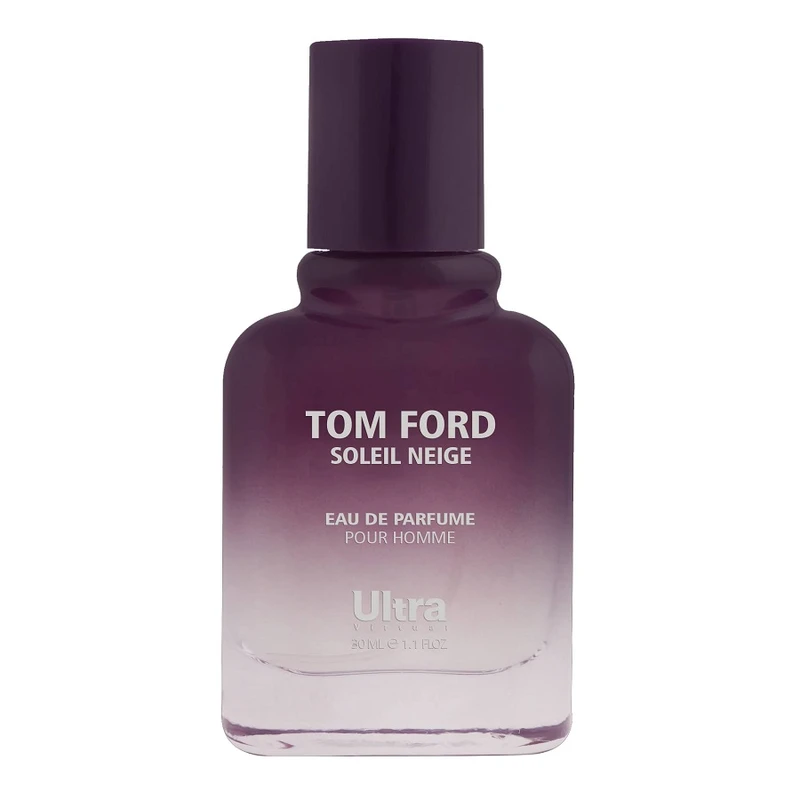 عطر جیبی مردانه اولترا ویرچوال مدل Tomford Soliel Neige حجم 30 میلی لیتر