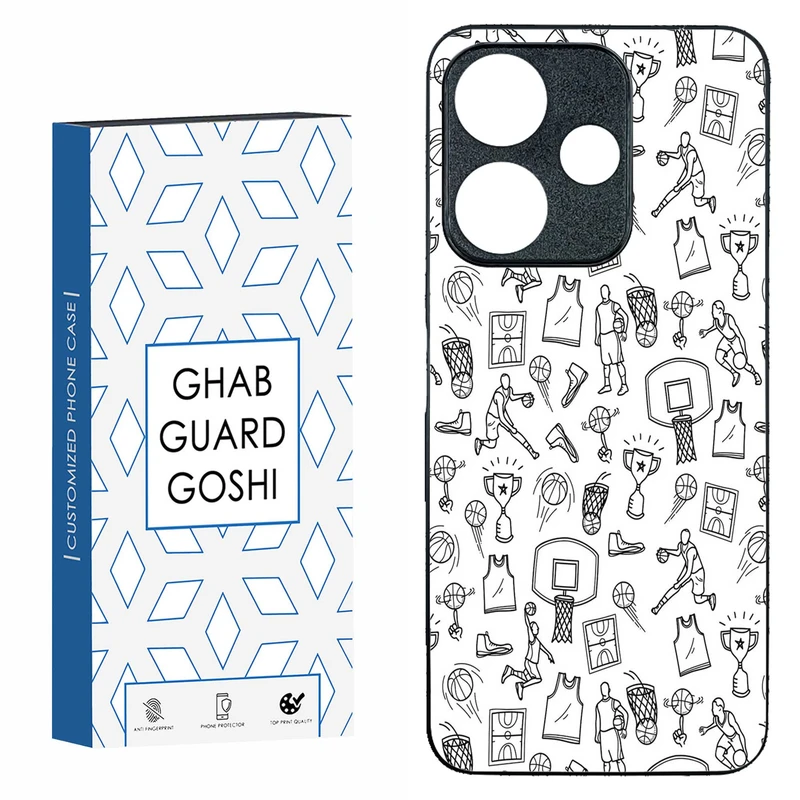 کاور قاب گارد گوشی طرح ورزشی کد TPU-126 مناسب برای گوشی موبایل شیائومی  REDMI 13  