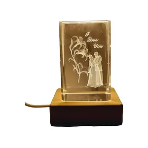 دکوری مدل کریستال شبخواب طرح عشق کد019