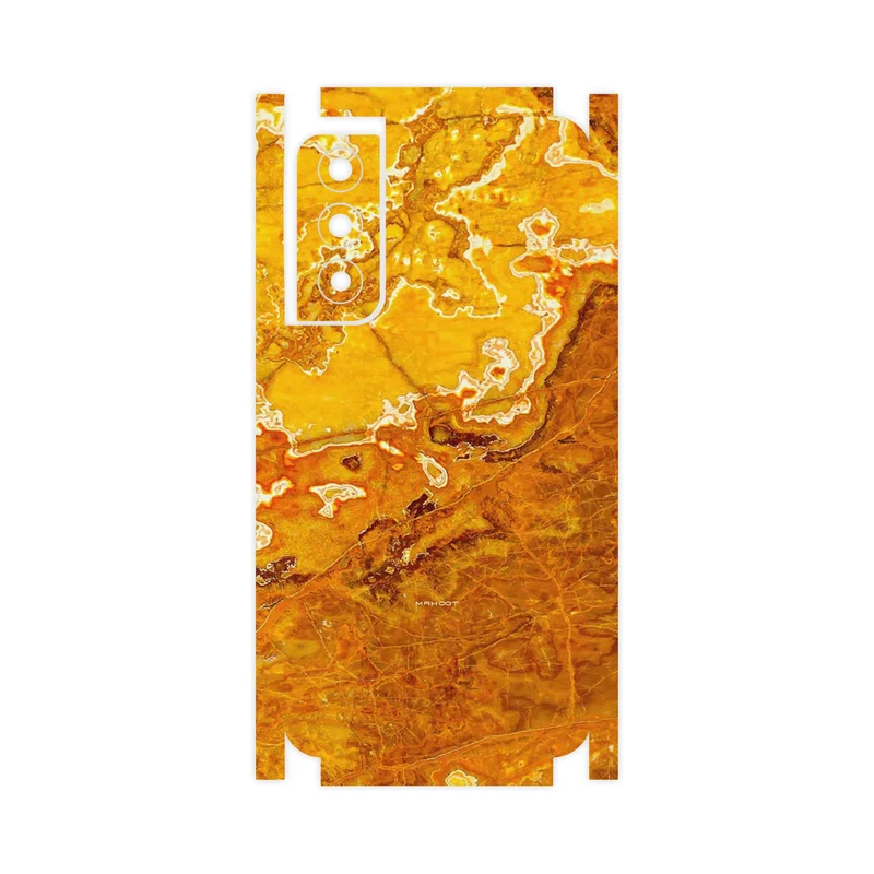برچسب پوششی ماهوت مدل Gold Marble-FullSkin مناسب برای گوشی موبایل سامسونگ Galaxy S21 FE 5G