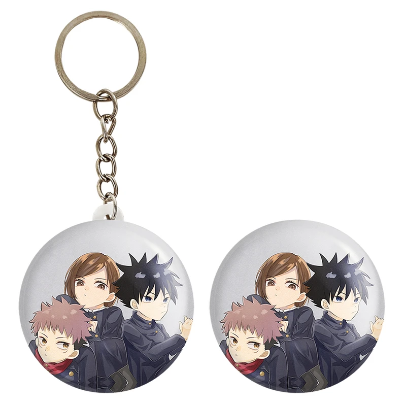 پیکسل خندالو مدل مگومی و نوبارا و ایتادوری انیمه جوجوتسو کایزن کد 11120 به همراه جاکلیدی