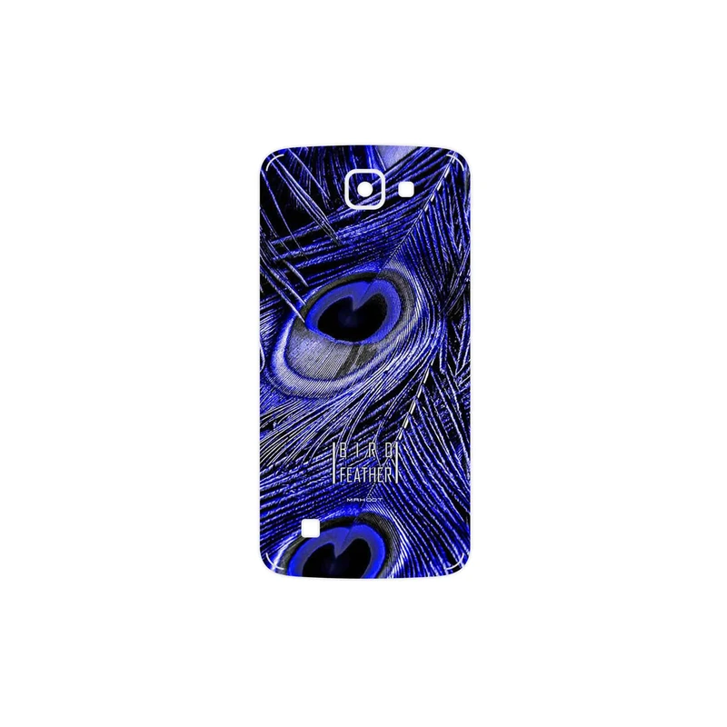 برچسب پوششی ماهوت مدل Purple Feather مناسب برای گوشی موبایل ال جی K4