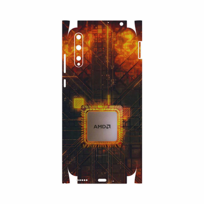 برچسب پوششی ماهوت مدل AMD Brand-FullSkin مناسب برای گوشی موبایل هوآوی Y8p