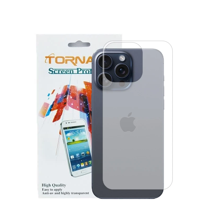برچسب پوششی پشت گوشی مدل تورنادو مناسب برای موبایل اپل iPhone 15 Pro Ma