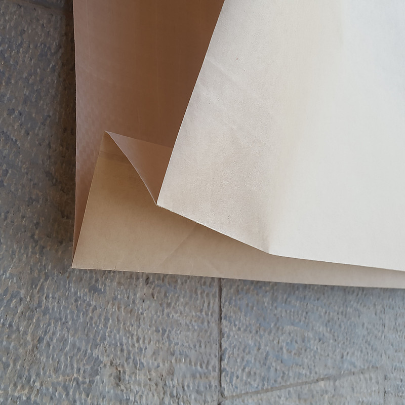 کیسه گونی مدل کامپوزیتی کرافت سایز 50×93 سانتی متر بسته 10 عددی