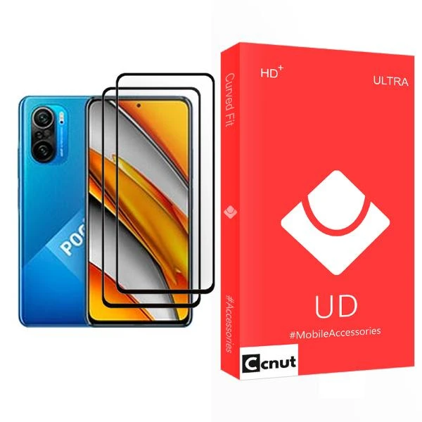 محافظ صفحه نمایش کوکونات مدل UD Ultra MIX002 مناسب برای گوشی موبایل شیائومی Poco F3 بسته دو عددی