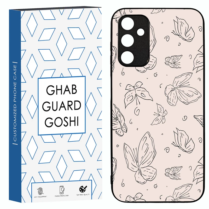 کاور قاب گارد گوشی طرح پروانه کد TPU-238 مناسب برای گوشی موبایل سامسونگ Galaxy A14