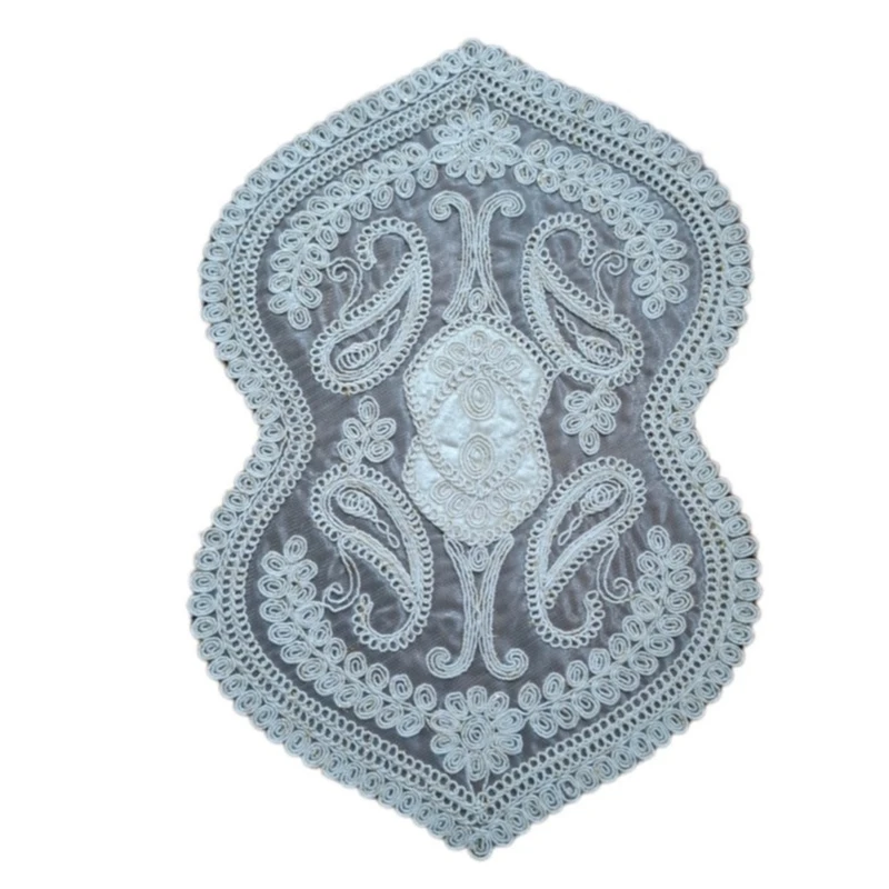 رومیزی مدل قیطان دوزی طرح مرمر کد 30