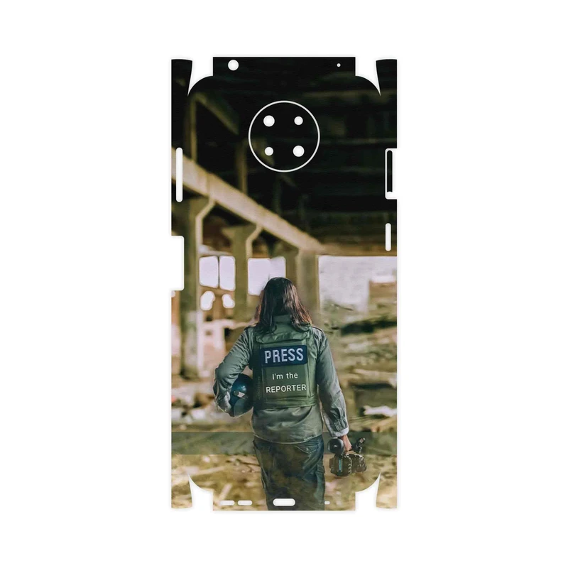 برچسب پوششی ماهوت مدل Reporter-FullSkin مناسب برای گوشی موبایل نوکیا G10