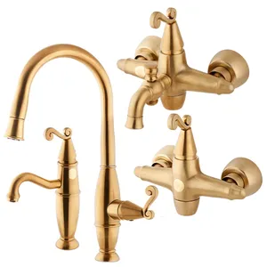 ست شیرآلات ملانی مدل  lago  کد gm00  مجموعه 4 عددی