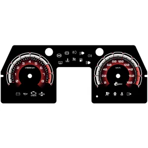 صفحه کیلومتر خودرو گاندو کد 02 مناسب برای پراید 131