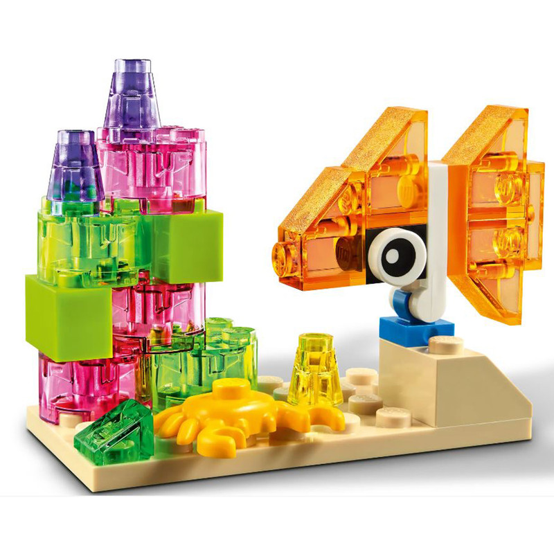 لگو سری کلاسیک مدل Creative Transparent Bricks کد 11013